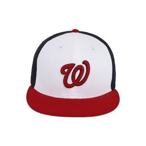 New Era Black and Washington Nationals 59FIFTY Cap - 7 3/8